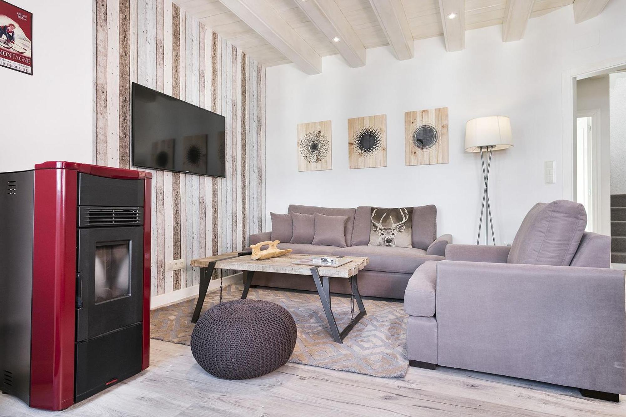 Апартаменты Luderna - Duplex Sant Miqueu Вьелья Экстерьер фото